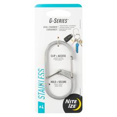 Nite Ize Stainless Steel G-Series Dual Chamber Carabiner 4