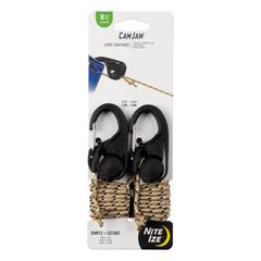 Nite Ize Metal & Plastic CamJam Rope Tightener W/ Carabiner Clip