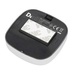 Diall LED Push Light W/Battery (0.2 W, White, 3 Pc.)