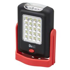 Diall LED Portable Flashlight W/Battery (White)