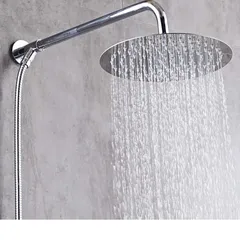 Bold Blue Rain St. Brass Shower Head W/Cover (30 x 0.4 cm)