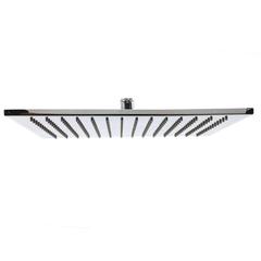 Bold Rainforest Brass Square Shower Head