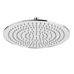 Bold Blue Rain Brass Round Shower Head