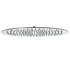 Bold Ovaal Street Brass Oval Shower Head (30 x 45 cm)