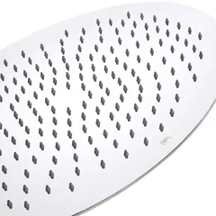 Bold Ovaal Street Brass Oval Shower Head (30 x 45 cm)