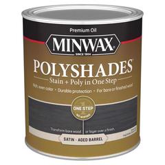 Minwax PolyShades Stain & Polyurethane Satin Finish (946 ml, Aged Barrel)