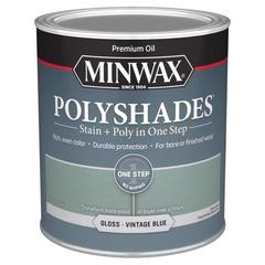 Minwax PolyShades Stain & Polyurethane Gloss Finish (946 ml, Vintage Blue)