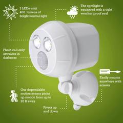 Mr. Beams Motion Sensing LED Spotlight (400 lm)