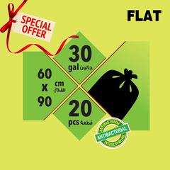 Enviro Shield Plastic Trash Bag Flat Value Pack (115 L, 60 Pc.)