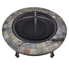 Stone & Steel Round Fire Pit (86 x 57 cm)