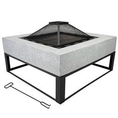 MGO Wood Fire Pit (70.5 x 70.5 x 45 cm)