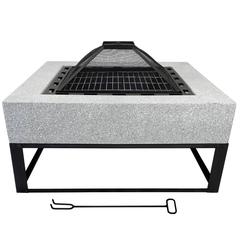 MGO Wood Fire Pit (70.5 x 70.5 x 45 cm)