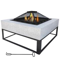 MGO Wood Fire Pit (70.5 x 70.5 x 45 cm)