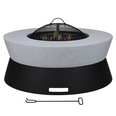 MGO Wood Fire Pit (81 x 81 x 42 cm)