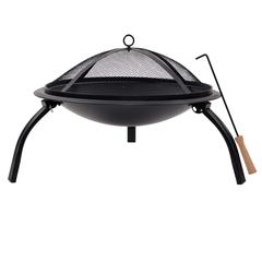 Steel Portable Fire Pit (56 x 56 x 40 cm)