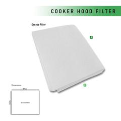 Homezone Cooker Hood Grease Filter Pack (47 x 57 cm, 2 Pc.)
