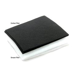 Homezone Cooker Hood Grease & Carbon Filter Pack (47 x 57 cm, 2 Pc.)