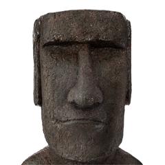 تمثال جزيرة الفصح أكسيد المغنيسيوم (25 × 19.5 × 58 سم)