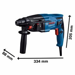 Bosch GBH 220 Professional Compact Rotary Hammer Set W/ Chisel Bits (720 W)