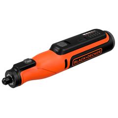 Black+Decker Cordless Rotary Tool Set W/Kitbox, BCRT8IK-XJ (7.2 V, 52 Pc.)