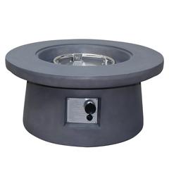 Round Gas Firepit, TM19012-G (75 x 75 x 36 cm)