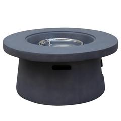 Round Gas Firepit, TM19012-G (75 x 75 x 36 cm)