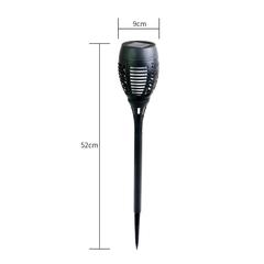 LED Garden Solar Torch Light (Warm White)