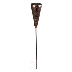 LED Garden Metal Lantern Solar Stake Light  (10 Lumen)