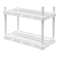 Gracious Living Knect-A-Shelf Resin Shelving Unit (121.92 x 60.96 x 30.48 cm)