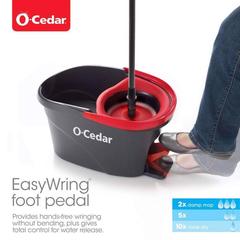 O-Cedar EasyWring Spin Mop & Bucket System (30.48 cm)