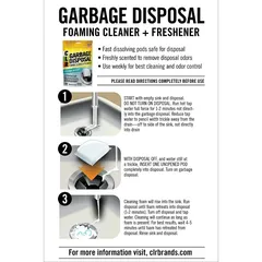 CLR Garbage Disposal Cleaning Pods (5 Pc.)