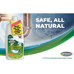 Drainbo The Natural Solution Liquid Drain Cleaner (0.95 L)