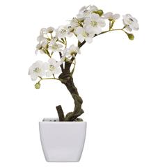 Atmosphera Blossom Mela Artificial Plant W/Pot (18 x 18 x 26 cm)