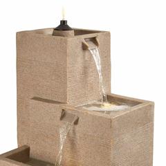 Sandstone LED Water Feature (81 x 57 x 48 cm)