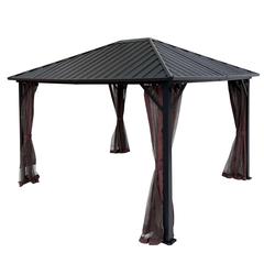 Gloria Metal Gazebo W/Mosquito Net (3 x 3.6 m)