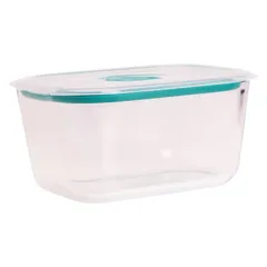 Vent & Seal Glass Food Container (600 ml, Oblong)