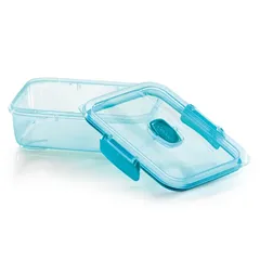 Decor Go Click & Stack Lunch Box (800 ml, Assorted Colors)
