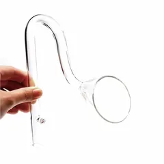 Tzong Glass Inflow & Outflow Pipe Set (12 mm, 2 Pc.)