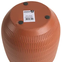 Artevasi Aura Ceramic Pot (20 cm, Terracotta)