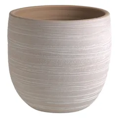 Artevasi Doris Ceramic Pot (33 cm, Cream)