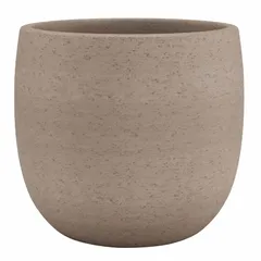 Artevasi Hemera Ceramic Pot (25 cm, Taupe)