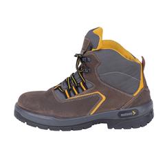 Mallcom Ontilla High Ankle Nubuck Leather Safety Shoes (Size 44)