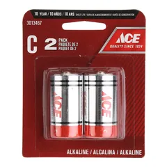 ACE C Alkaline Battery Pack (2 Pc., 1.5 V)