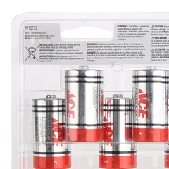 ACE C Alkaline Battery Pack (8 Pc., 1.5 V)