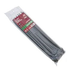 ACE Polypropylene Cable Tie Pack (30 cm, 100 Pc., Black)