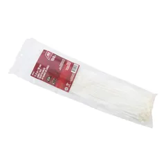 ACE Polypropylene Cable Tie Pack (30 cm, 100 Pc., White)