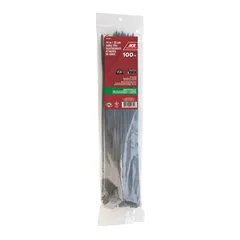 ACE Polypropylene Cable Tie Pack (35.56 cm, 100 Pc., Black)