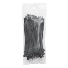 ACE Polypropylene Cable Tie Pack (10.16 cm, 100 Pc., Black)
