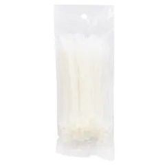 ACE Polypropylene Cable Tie Pack (10.16 cm, 100 Pc., White)