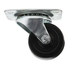 Ace Swivel Soft Rubber Medium Duty Caster Plate (6.35 cm)